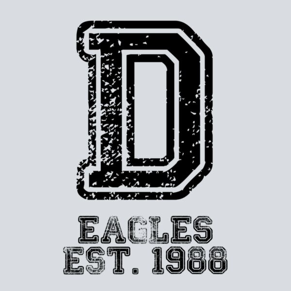 Distressed D - Black Thumbnail