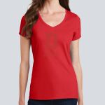 Women's Fan Favorite V Neck Tee - Deskin Thumbnail